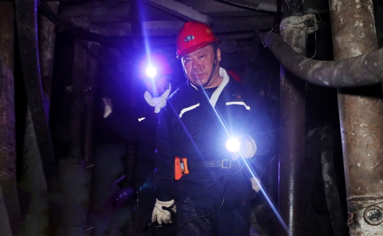 張秉德到振興礦調研檢查工作